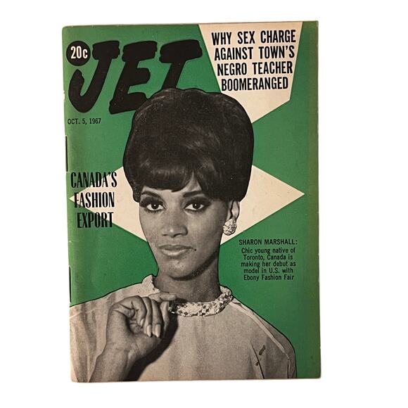 Jet Other - JET Magazine Oct 5 1967 Sharon Marshall Ebony Fashion Fair Fashion Rebellion